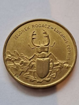 2 zł Jelonek Rogacz 1997 r