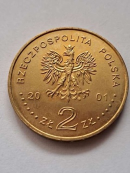 2 zł Kopalnia Soli w Wieliczce 2001 r