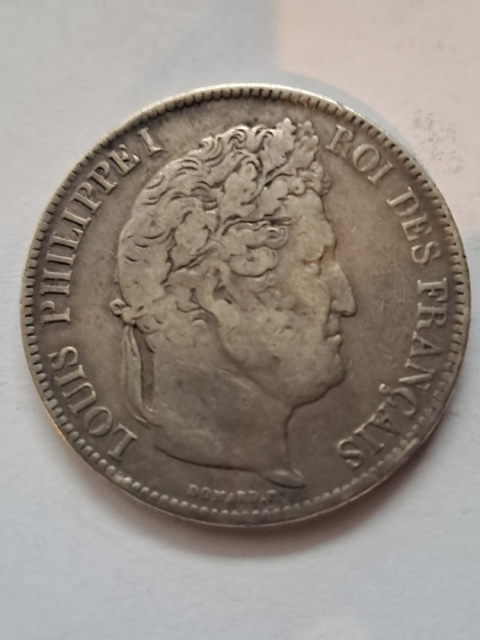 5 Franków Louis Philippe I 1833 r stan 3