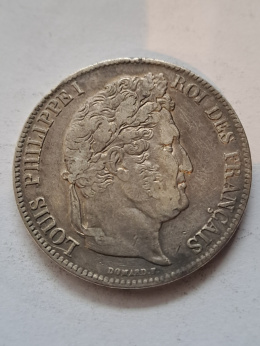 5 Franków Louis Philippe I 1836 r stan 3