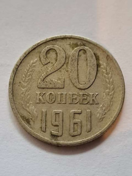 Rosja 20 Kopiejek 1961 r