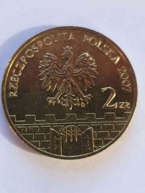 2 zł Miasta Historyczne - Stargard Szczeciński 2007 r