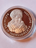 200 tys Kazimierz IV Jagiellończyk 1993 r popiersie