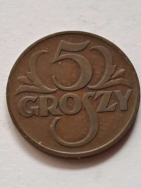 5 Groszy 1938 r