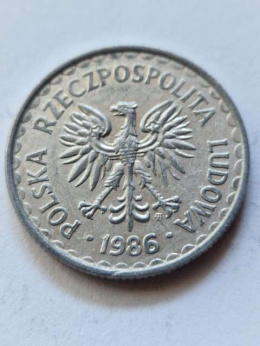 1 złoty 1986 r