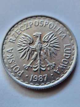 1 złoty 1987 r