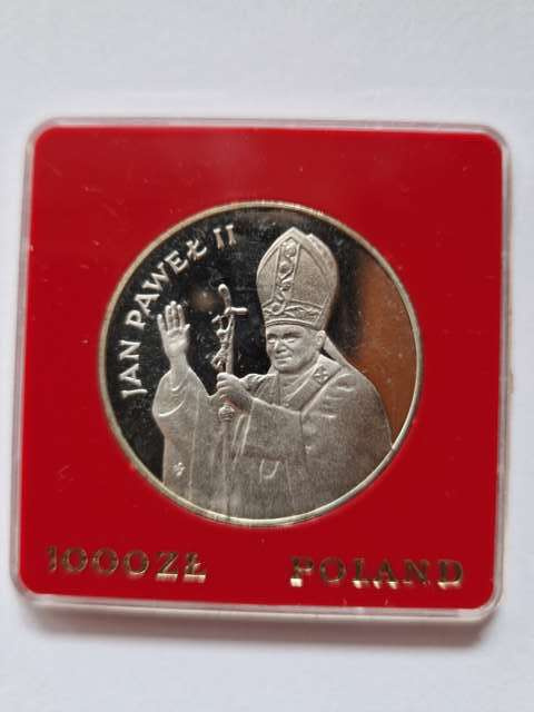 10 000 zł Jan Paweł II 1987 r