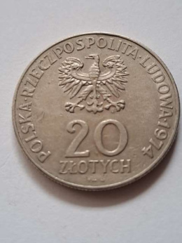 20 zł XXV LAT RWPG 1974 r