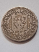 Niemcy 1/6 Talara Wilhelm III 1823 r