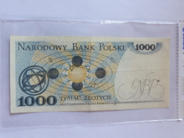 Banknot 1000 zł Mikołaj Kopernik 1982 r seria FK