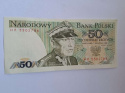 Banknot 50 zł Karol Świerczewski 1988 r seria HP