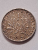 Francja 1 Frank Trzecia Republika 1917 r