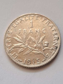 Francja 1 Frank Trzecia Republika 1917 r