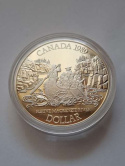 Kanada 1 Dolar Rzeka Mackenzie 1989 r