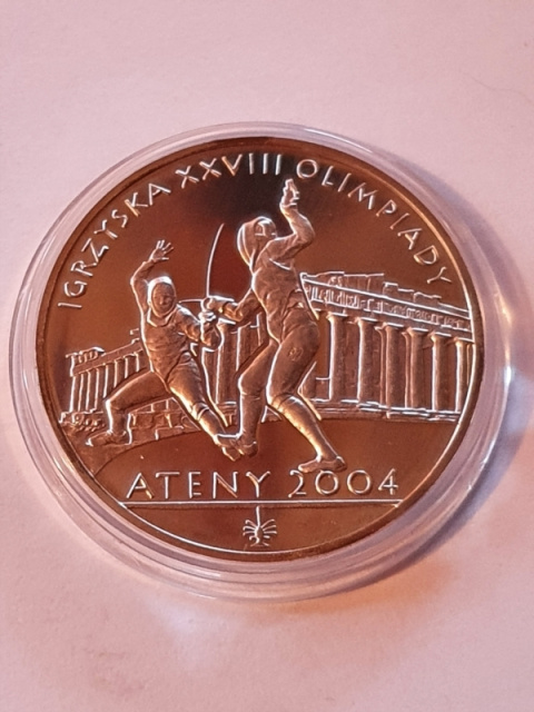 10 zł Igrzyska XXVIII Olimpiady Ateny 2004 r