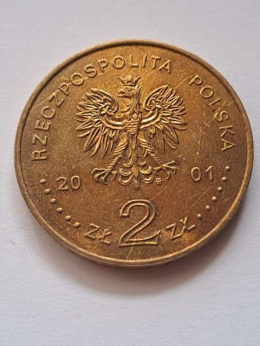 2 zł Kopalnia Soli w Wieliczce 2001 r