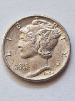 USA 10 Centów Mercury 1943 r