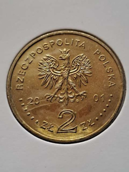 2 zł Szlak Bursztynowy 2001 r