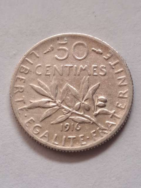 Francja 50 Centimes 1916 r