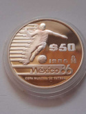 Meksyk 50 Peso 1985 r Mundial