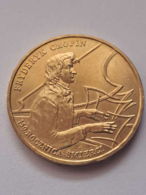 2 zł Fryderyk Chopin 1999 r