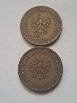 5 złotych 1983 r i 1980 r