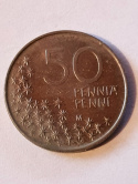 Finlandia 50 Pennia 1990 r