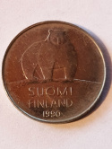 Finlandia 50 Pennia 1990 r