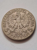 5 zł Głowa Kobiety 1932 r