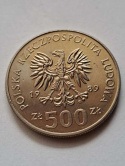 500 zł Władysław II Jagiełło 1989 r