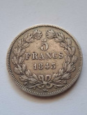 Francja 5 Franków Louis Philippe I 1843 r