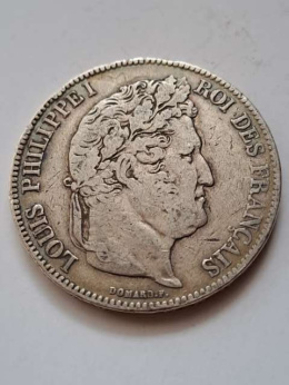 Francja 5 Franków Louis Philippe I 1833 r