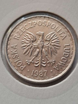 1 złoty 1987 r