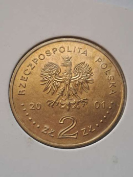 2 zł Szlak Bursztynowy 2001 r