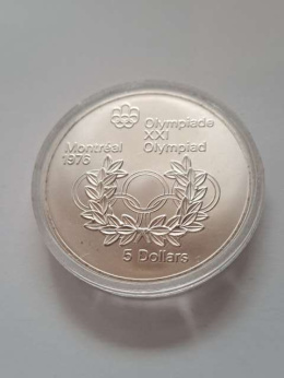 Kanada 5 Dolarów Olimpiada Montreal 1974 r