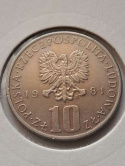 10 zł Bolesław Prus 1981 r