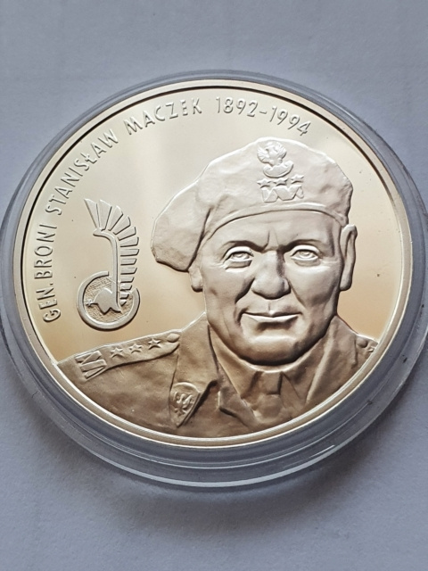 10 zł Stanisław Maczek 2003 r