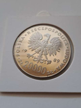 20 000 zł Mistrzostwa Świata Włochy 1989 r nikiel