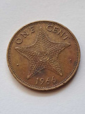 Bahamy 1 cent 1966 r