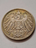 Niemcy 1/2 Marki Wilhelm II 1907 r D