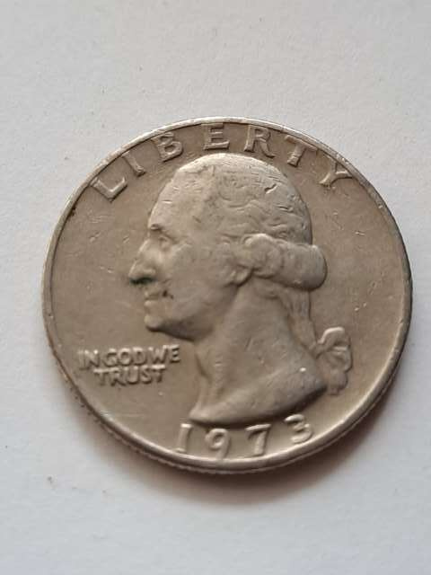 USA 1/4 Dollara Waszyngton 1973 r