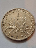 Francja 1 Frank Trzecia Republika 1917 r