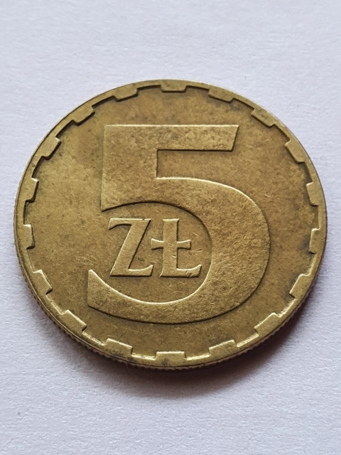 5 złotych 1987 r