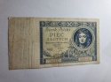 Banknot 5 zł 1930 r seria CD
