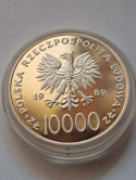 10 tyś Jan Paweł II 1989 r