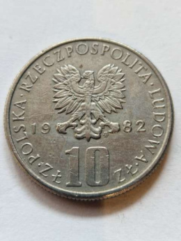 10 zł Bolesław Prus 1982 r