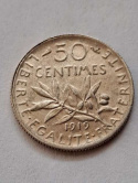 Francja 50 Centimes 1919 r