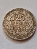 Holandia 25 Cent 1940 r