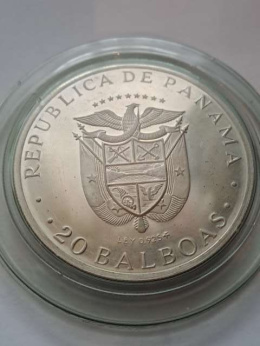 Panama 20 Balboas Simon Bolivar 1974 r