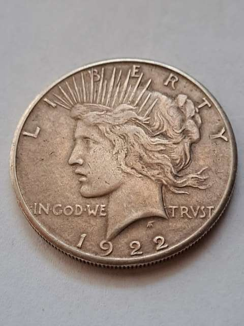 USA Dollar Peace 1922 r S